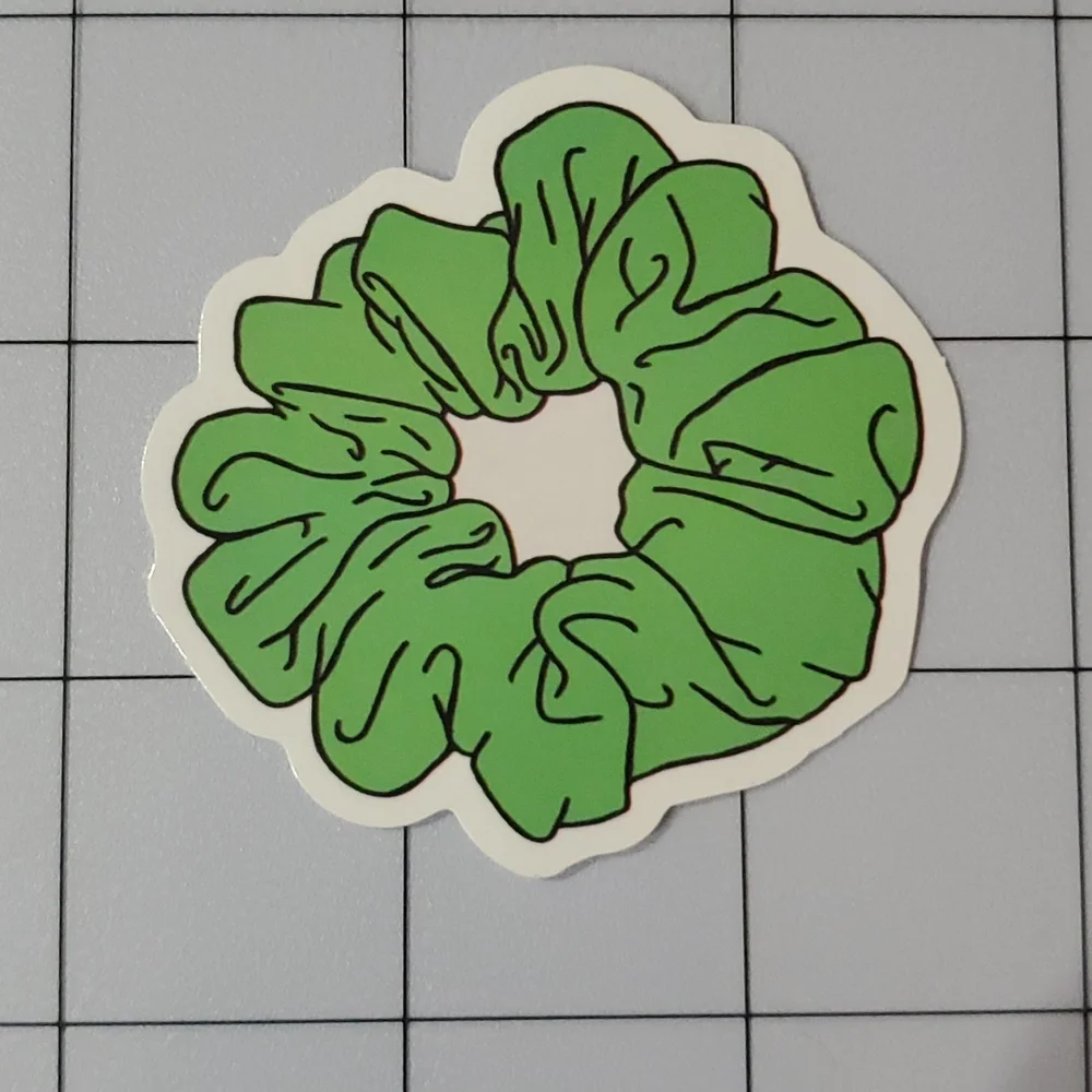 Scrunchie Sticker - Picture 1 of 3
